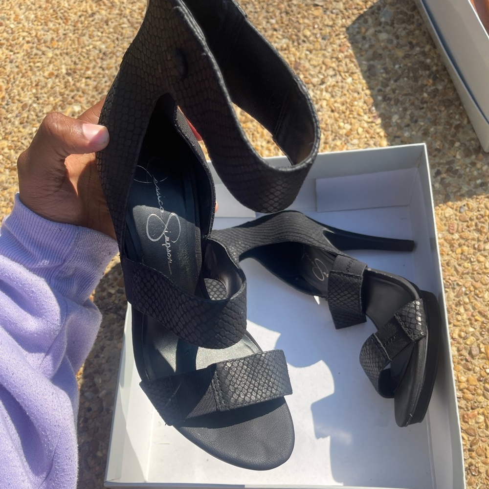 Black Jessica Simpson heels